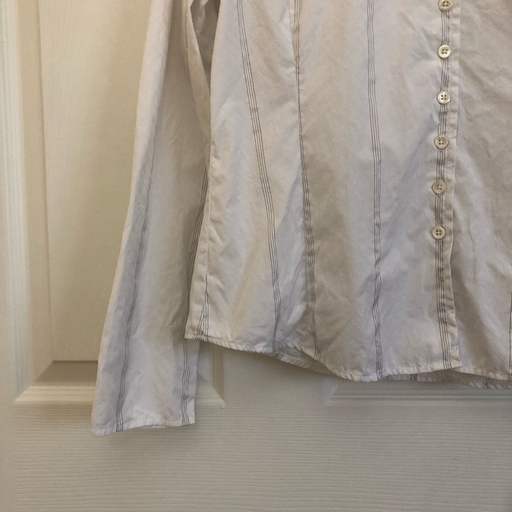 Faconnable Women's Button Down Collared Dress Shi… - image 5